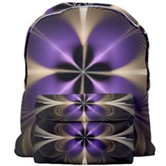 Fractal Glow Flowing Fantasy Giant Full Print Backpack by Wegoenart