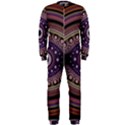 Fractal Pink Eye Fantasy Pattern OnePiece Jumpsuit (Men)  View1