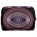 Fractal Pink Eye Fantasy Pattern Make Up Pouch (Medium) View2