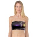 Fractal Rays Geometry Space Glow Bandeau Top View1