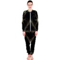 Fractal Silver Waves Texture OnePiece Jumpsuit (Ladies)  View1