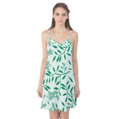 Leaves Foliage Green Wallpaper Camis Nightgown