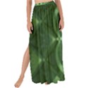 Fractal Green St Patrick S Day Maxi Chiffon Tie-Up Sarong View1