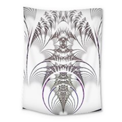 Fractal Delicate Intricate Medium Tapestry by Wegoenart