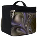 Fractal Waves Whirls Modern Make Up Travel Bag (Big) View1