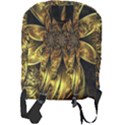 Fractal Floral Gold Golden Full Print Backpack View2