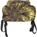 Fractal Floral Gold Golden Full Print Backpack View4