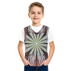 Fractal Floral Fantasy Flower Kids  Sportswear by Wegoenart