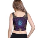 Geometry Fractal Colorful Geometric Crop Top View3