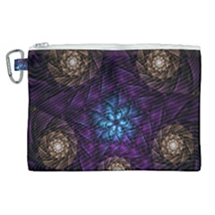 Geometry Fractal Colorful Geometric Canvas Cosmetic Bag (xl) by Wegoenart