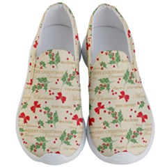 Christmas Paper Scrapbooking Men s Lightweight Slip Ons by Wegoenart