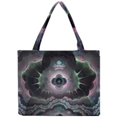 Fractal Pattern Texture Design Mini Tote Bag by Wegoenart