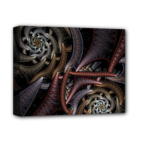 Geometry Math Fractal Art Deluxe Canvas 14  X 11  (stretched) by Wegoenart