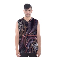 Geometry Math Fractal Art Men s Basketball Tank Top by Wegoenart