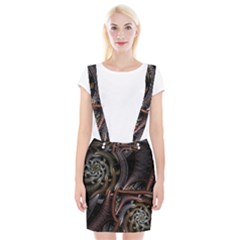 Geometry Math Fractal Art Braces Suspender Skirt by Wegoenart