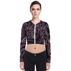 Geometry Math Fractal Art Zip Up Bomber Jacket by Wegoenart