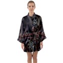 Geometry Math Fractal Art Long Sleeve Kimono Robe View1