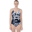 Albert Einstein Street Art Cut Out Top Tankini Set View1