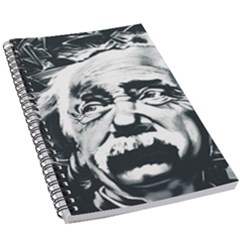 Albert Einstein Street Art 5 5  X 8 5  Notebook New by Wegoenart