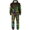 Fractal Threads Colorful Pattern Hooded Jumpsuit (Men)  View1