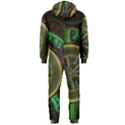 Fractal Threads Colorful Pattern Hooded Jumpsuit (Men)  View2