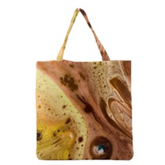 Abstract Art Modern Detail Macro Grocery Tote Bag by Wegoenart