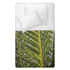 Palm Fronds Palm Palm Leaf Plant Duvet Cover (single Size) by Wegoenart