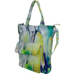 Art Abstract Modern Abstract Shoulder Tote Bag by Wegoenart