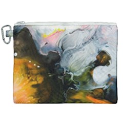 Art Abstract Painting Abstract Canvas Cosmetic Bag (xxl) by Wegoenart