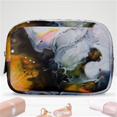 Art Abstract Painting Abstract Make Up Pouch (small) by Wegoenart