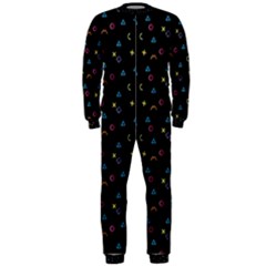 Background Abstract Texture Onepiece Jumpsuit (men)  by Wegoenart