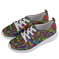 Mandala Star Interlocked Women s Lightweight Sports Shoes by Wegoenart