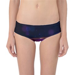 Abstract Cosmos Space Particle Classic Bikini Bottoms by Wegoenart