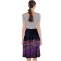 Abstract Cosmos Space Particle Midi Beach Skirt View2