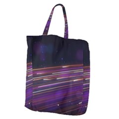 Abstract Cosmos Space Particle Giant Grocery Tote by Wegoenart