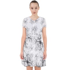 Tree Knots Bark Kaleidoscope Adorable In Chiffon Dress