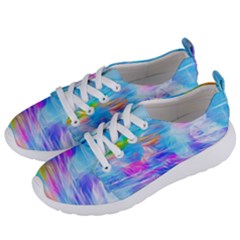 Background Drips Fluid Colorful Women s Lightweight Sports Shoes by Wegoenart