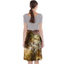 Fractal Background Color Colorful Midi Beach Skirt View2