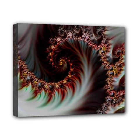 Digital Fractal Fractals Fantasy Canvas 10  X 8  (stretched) by Wegoenart