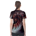 Digital Fractal Fractals Fantasy Women s Sport Mesh Tee View2