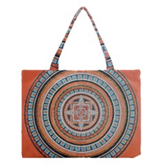 Mandala Art Painting Acrylic Medium Tote Bag by Wegoenart