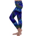 Kaleidoscope Art Pattern Ornament Kids  Lightweight Velour Classic Yoga Leggings View2