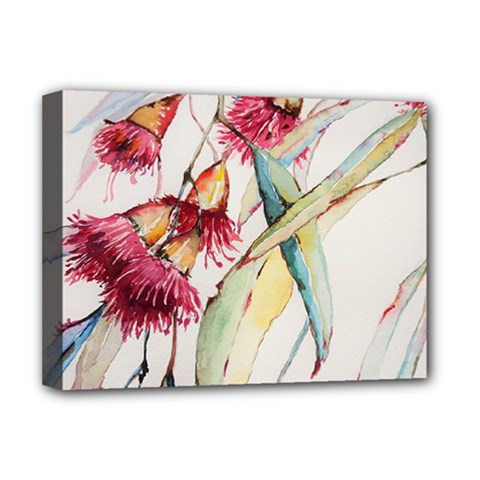 Plant Nature Flowers Foliage Deluxe Canvas 16  X 12  (stretched)  by Wegoenart