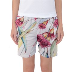 Plant Nature Flowers Foliage Women s Basketball Shorts by Wegoenart