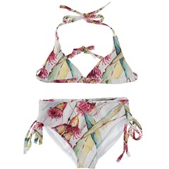 Plant Nature Flowers Foliage Kids  Classic Bikini Set