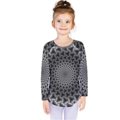 Pattern Abstract Graphic District Kids  Long Sleeve Tee