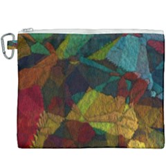 Background Color Template Abstract Canvas Cosmetic Bag (xxxl) by Wegoenart