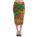 Background Color Template Abstrac Midi Pencil Skirt View1