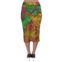 Background Color Template Abstrac Midi Pencil Skirt View2