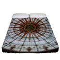 Dome Glass Architecture Glass Dome Fitted Sheet (Queen Size) View1